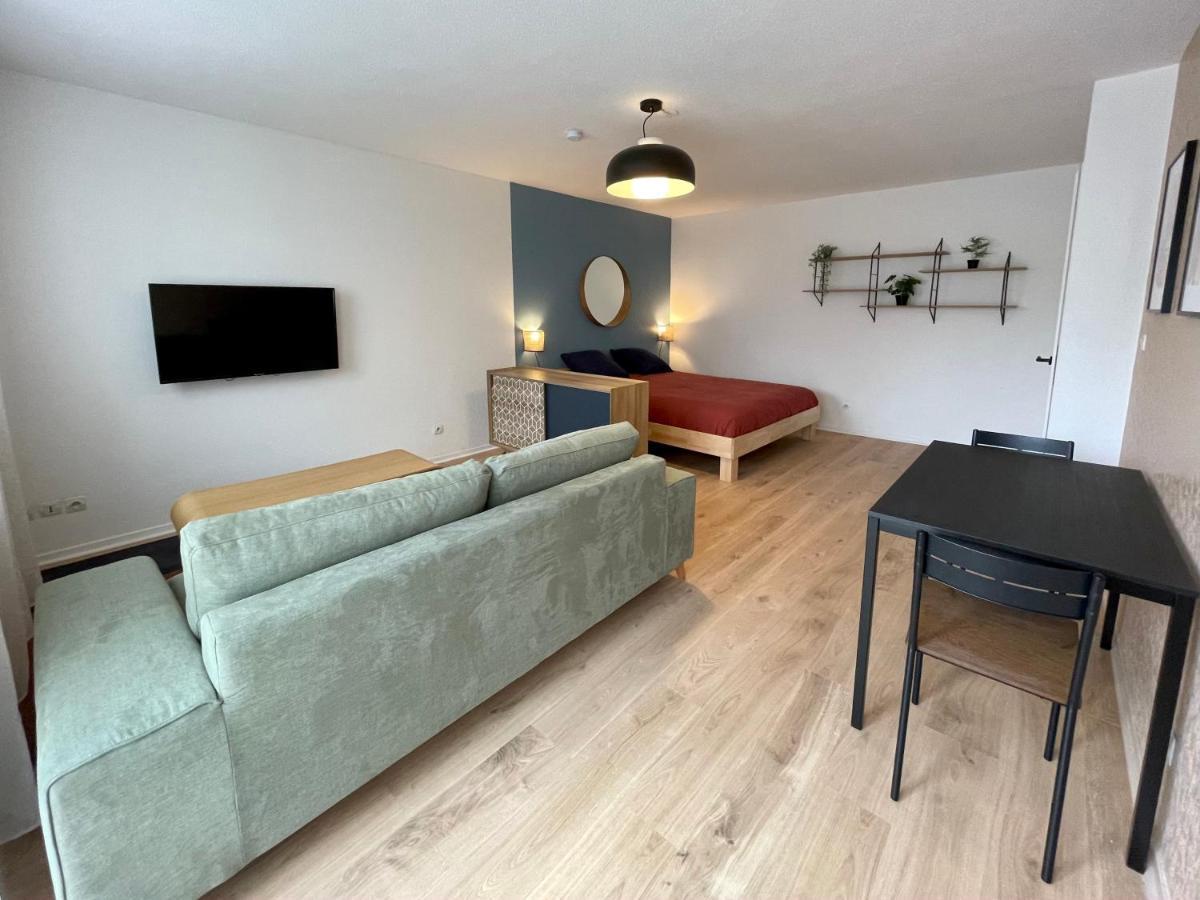 Grand Studio Joli Coeur - Calme Cosy Lumineux + Parking Apartment Nancy Bagian luar foto